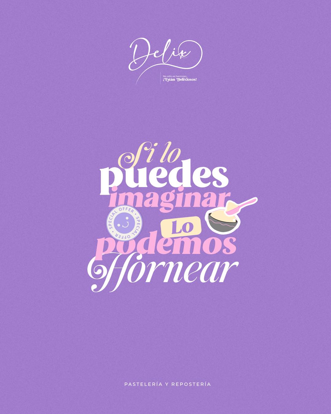 Personajes, frases, colores, temáticas.
¡Tus ideas se convierten en cupcakes Delixiosos!
🧁 Escríbenos y cuéntanos qué quieres crear