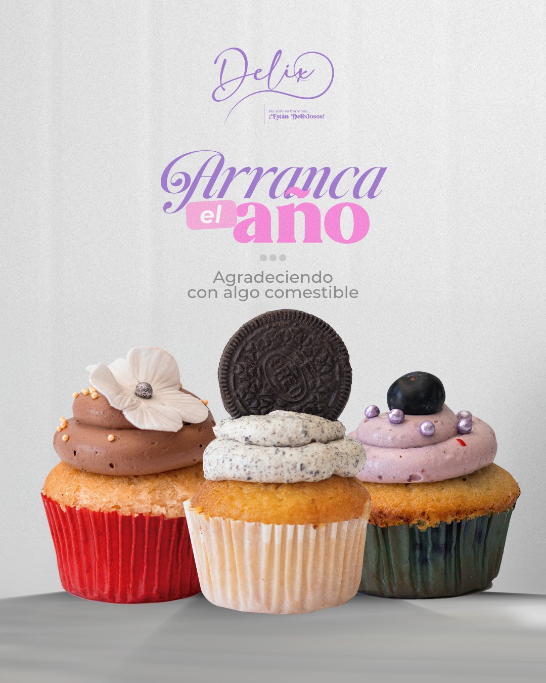 ¿Detalles para tu equipo o clientes?
Cupcakes 100% personalizados para empezar el año con dulzura y estilo 🙌
📲 Escríbenos y agenda tus pedidos